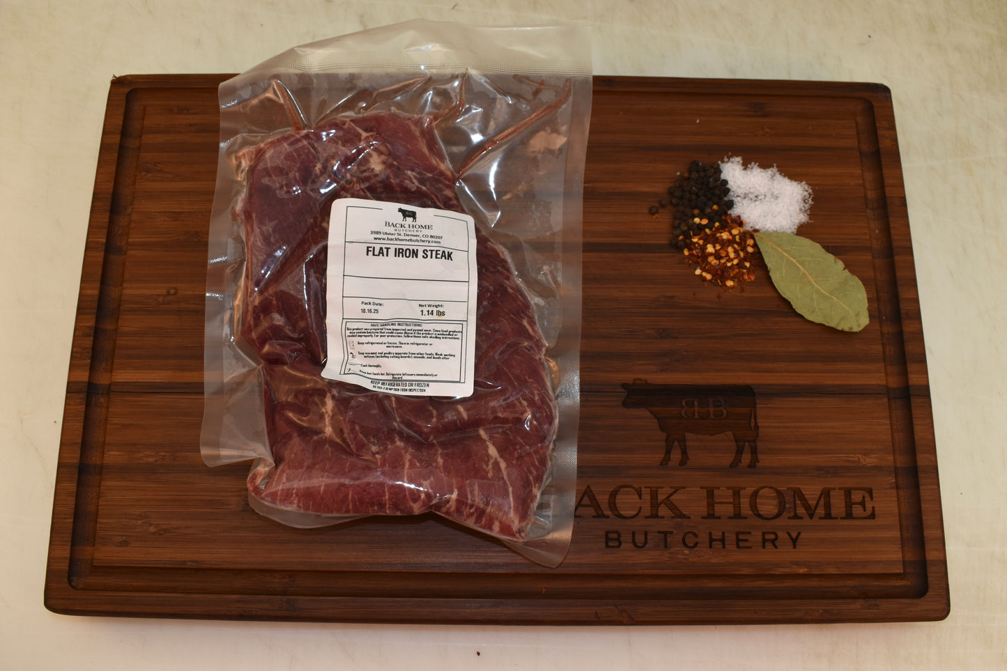 Black Angus Flat Iron - Colorado Pasture Raised