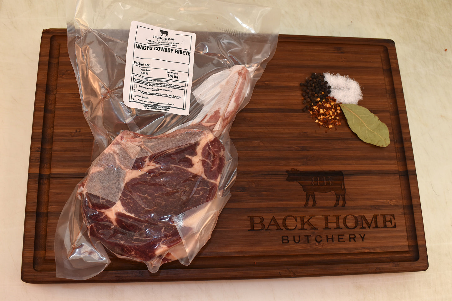 Cowboy Ribeye - Grass Fed American Wagyu