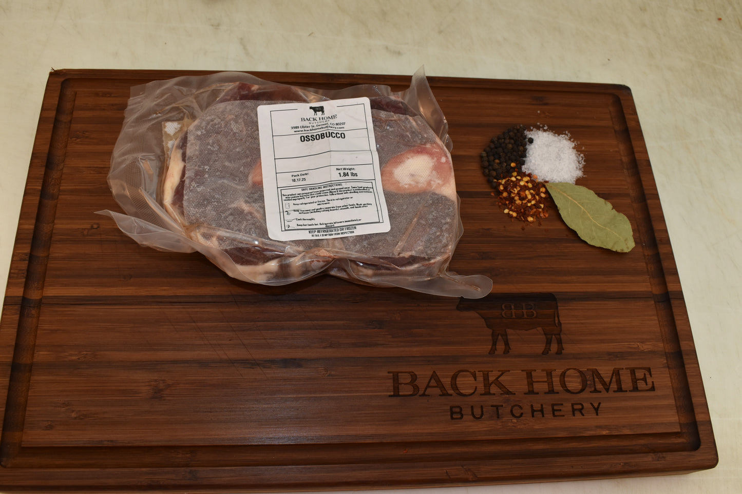 Black Angus Ossobucco - Colorado Pasture Raised